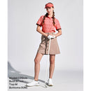 ベストスポーツ Munsingwear（マンシングウェア）製品。Munsingwear SEASON COLLECTION SUNSCREEN ストレッチロゴプリント 半袖台衿シャツ 24SS MGWXJA09