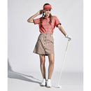 ベストスポーツ Munsingwear（マンシングウェア）製品。Munsingwear SEASON COLLECTION SUNSCREEN ストレッチロゴプリント 半袖台衿シャツ 24SS MGWXJA09