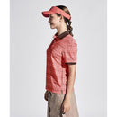 ベストスポーツ Munsingwear（マンシングウェア）製品。Munsingwear SEASON COLLECTION SUNSCREEN ストレッチロゴプリント 半袖台衿シャツ 24SS MGWXJA09