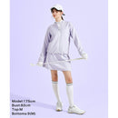 ベストスポーツ Munsingwear（マンシングウェア）製品。Munsingwear ダンボールニットポンチハイブリッドカットソー 24SS MGWXJL50