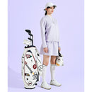 ベストスポーツ Munsingwear（マンシングウェア）製品。Munsingwear ダンボールニットポンチハイブリッドカットソー 24SS MGWXJL50