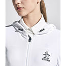 ベストスポーツ Munsingwear（マンシングウェア）製品。Munsingwear SEASON COLLECTION SUNSCREEN 裏鹿の子UVパーカー 24SS MGWXJL51