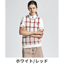 ベストスポーツ Munsingwear（マンシングウェア）製品。Munsingwear SEASON COLLECTION KINLOCH ANDERSON チェックニットベスト 24SS MGWXJL81