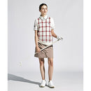 ベストスポーツ Munsingwear（マンシングウェア）製品。Munsingwear SEASON COLLECTION KINLOCH ANDERSON チェックニットベスト 24SS MGWXJL81