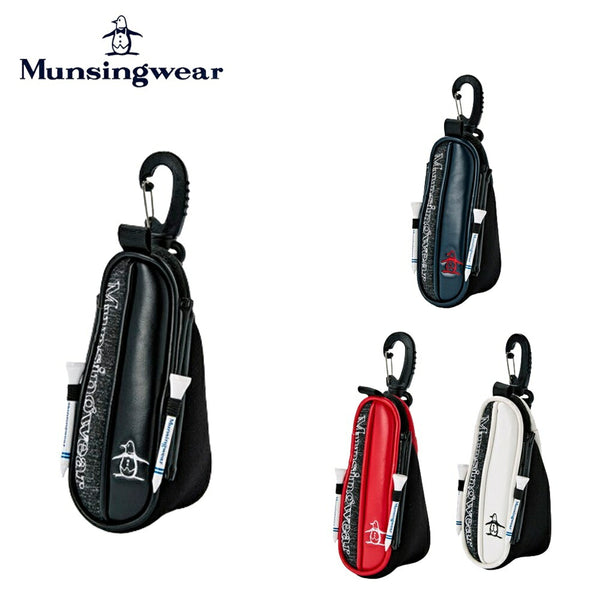ゴルフ用品 2024年春夏 Munsingwear（マンシングウェア）製品。Munsingwear マグネット式ティー付2個用ボールホルダー 24SS MQBXJX61
