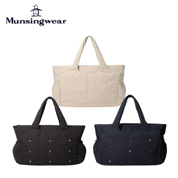 Munsingwear SEASON COLLECTION 飛び刺繍ボストンバッグ 23FW MQCVJA00