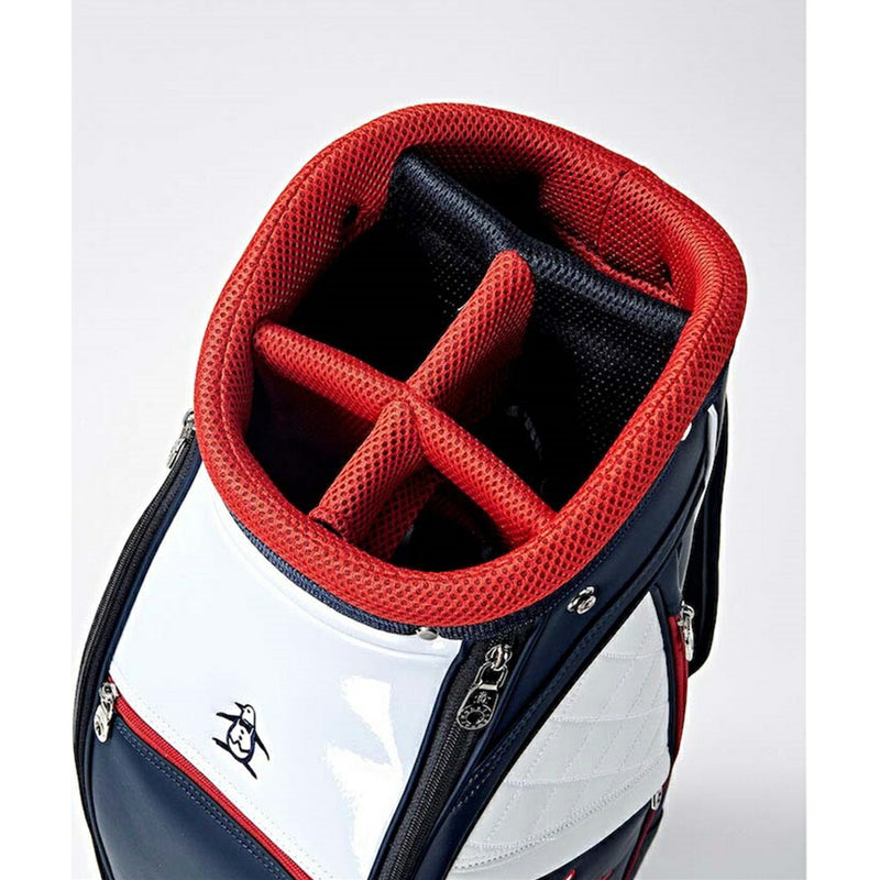 ベストスポーツ Munsingwear（マンシングウェア）製品。Munsingwear SEASON COLLECTION ビッグロゴキャディバッグ 23FW MQCWJJ01