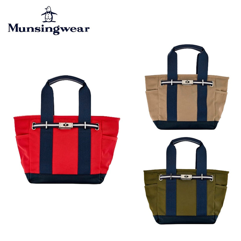 ベストスポーツ Munsingwear（マンシングウェア）製品。Munsingwear ベルトデザインカートバッグ 24SS MQCXJA44