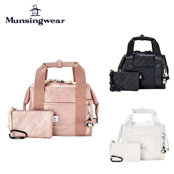 Munsingwear（マンシングウェア） Munsingwear（マンシングウェア）製品。Munsingwear ENVOY ロゴエンボスカートバッグ 24SS MQCXJA50