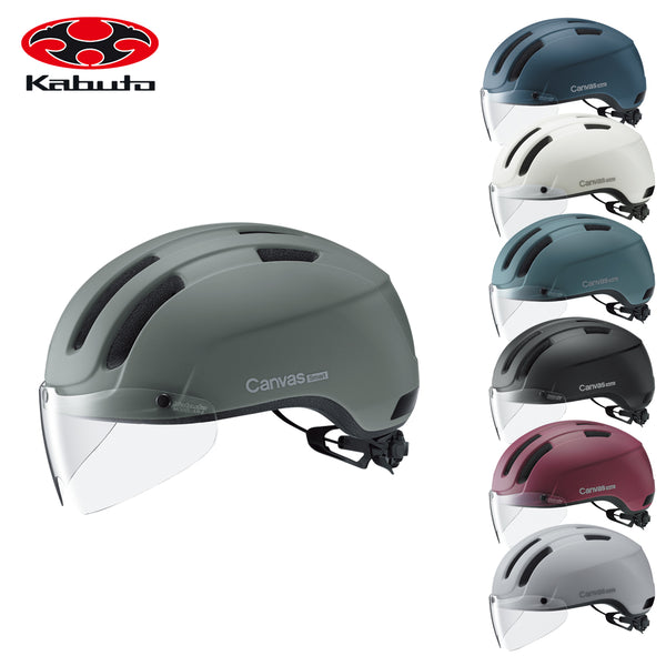 自転車用ヘルメット OGK KABUTO（オージーケーカブト）製品。OGK KABUTO ヘルメット CANVAS-SMART