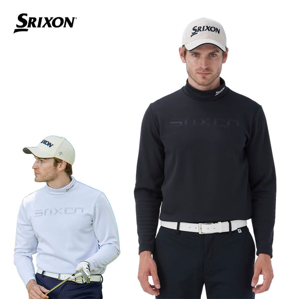 ゴルフ - ウェア - メンズ SRIXON（スリクソン）製品。SRIXON HEAT NAVI モックネック長袖シャツ 24FW RG4FLS08M