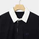 ベストスポーツ Rosasen（ロサーセン）製品。Rosasen シャドーボーダーニットラガーシャツ 24SS 04411211