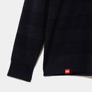 ベストスポーツ Rosasen（ロサーセン）製品。Rosasen シャドーボーダーニットラガーシャツ 24SS 04411211