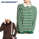 ベストスポーツ Rosasen（ロサーセン）製品。Rosasen 総張りニット長袖ラガーシャツ 23FW 045-19913