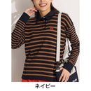 ベストスポーツ Rosasen（ロサーセン）製品。Rosasen 総張りニット長袖ラガーシャツ 23FW 045-19913