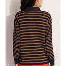 ベストスポーツ Rosasen（ロサーセン）製品。Rosasen 総張りニット長袖ラガーシャツ 23FW 045-19913