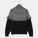 ベストスポーツ Rosasen（ロサーセン）製品。Rosasen A-Line フリンジデザインニット 24FW 04812011