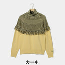 ベストスポーツ Rosasen（ロサーセン）製品。Rosasen A-Line フリンジデザインニット 24FW 04812011