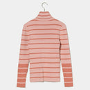 ベストスポーツ Rosasen（ロサーセン）製品。Rosasen A-Line リブハイネック長袖ニット 23FW 048-19013