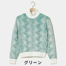 ベストスポーツ Rosasen（ロサーセン）製品。Rosasen A-Line ランダムリブ長袖ハイネックニット 23FW 048-19014