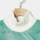 ベストスポーツ Rosasen（ロサーセン）製品。Rosasen A-Line ランダムリブ長袖ハイネックニット 23FW 048-19014