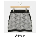 ベストスポーツ Rosasen（ロサーセン）製品。Rosasen A-Line ランダムリブスカート 23FW 048-79041