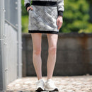 ベストスポーツ Rosasen（ロサーセン）製品。Rosasen A-Line ランダムリブスカート 23FW 048-79041