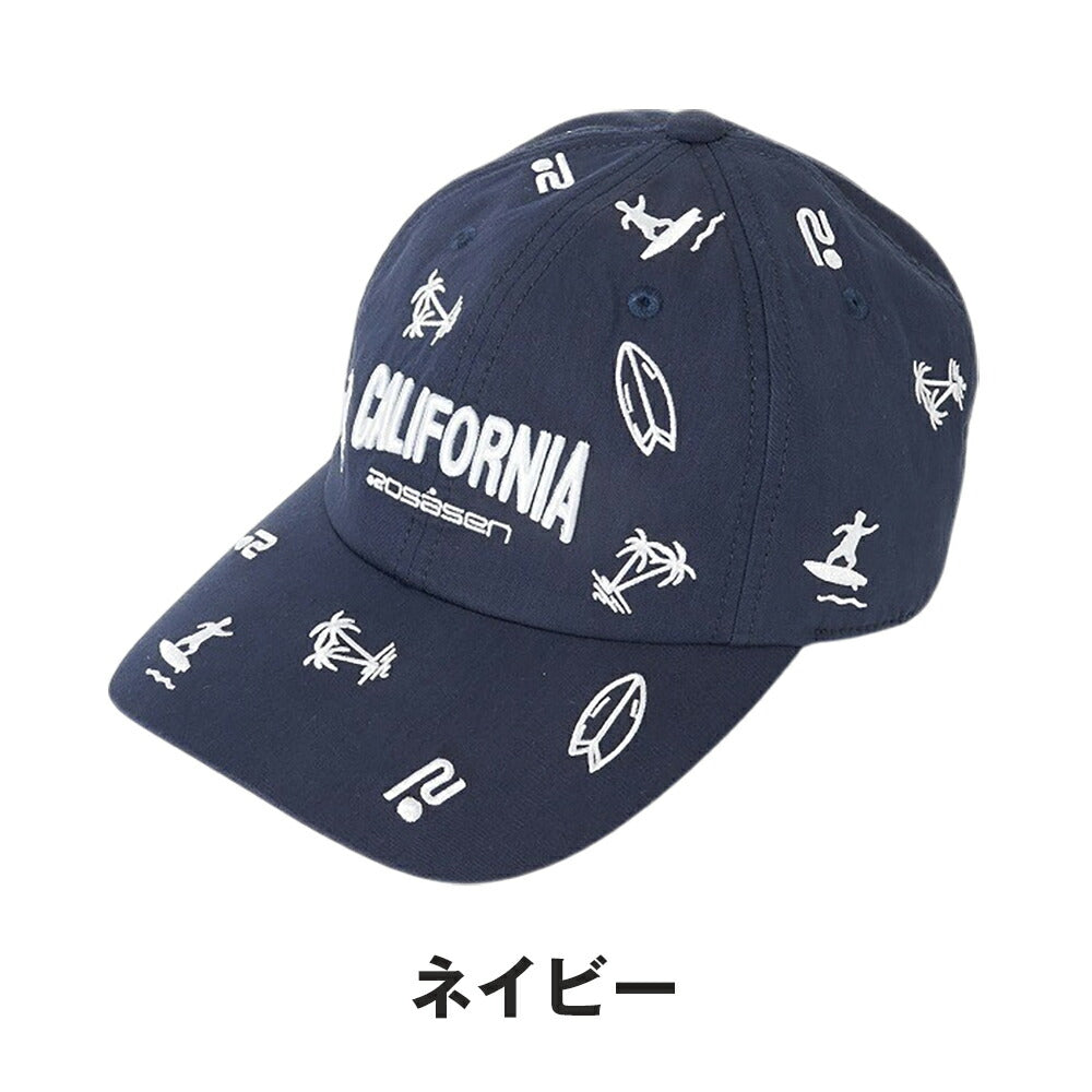 Rosasen 飛び柄キャップ 25SS 04653202 | 自転車、ゴルフ、アウトドア