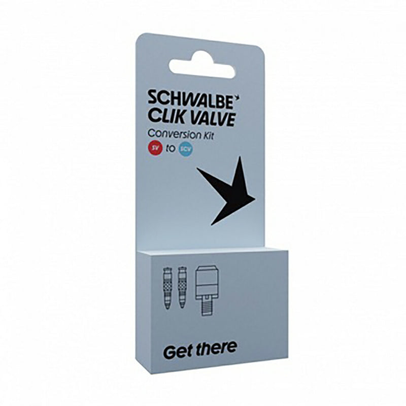 ベストスポーツ SCHWALBe（シュワルベ）製品。schwalbe クリックバルブ 仏式変換キット SW-3542
