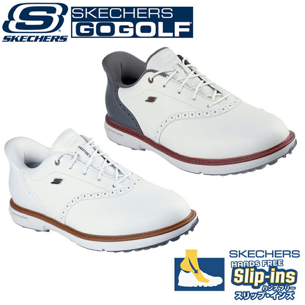  SKECHERS（スケッチャーズ）製品。SKECHERS スリップインズ シューズ メンズ ゴーゴルフ プレステージ SL 25SS 214126