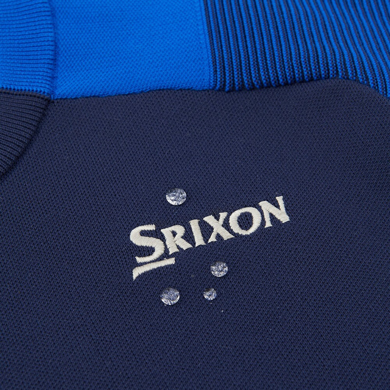 ベストスポーツ SRIXON（スリクソン）製品。SRIXON 【松山プロ共同開発】 はっ水糸クルーネックセーター 24FW RG4FST01M