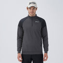 ベストスポーツ SRIXON（スリクソン）製品。SRIXON ロゴデザインハーフジップカットソー 24FW RG4FSW03M