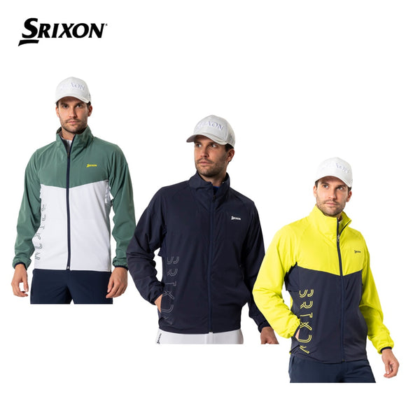 セール品 SRIXON（スリクソン）製品。SRIXON ブランドロゴデザインジャケット 23FW RGMWJK02