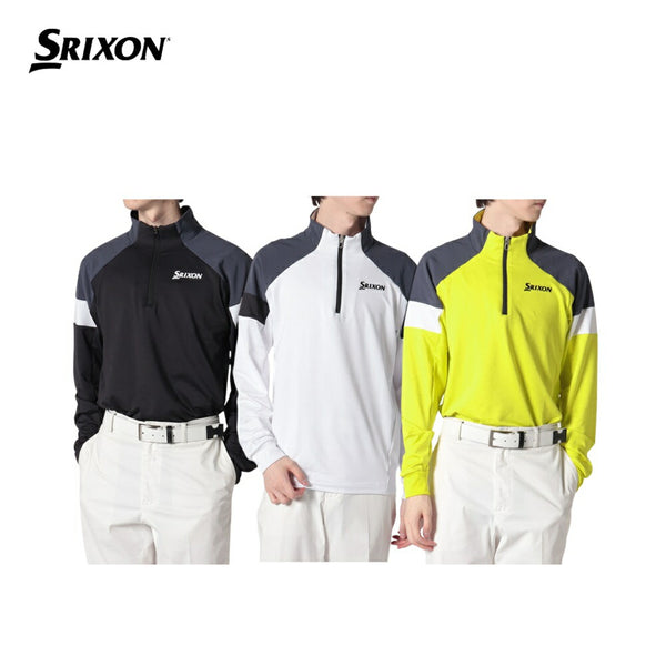 SRIXON（スリクソン） SRIXON（スリクソン）製品。SRIXON 松山プロ共同開発 ハーフジップハイブリッドプルオーバー 23FW RGMWJL53