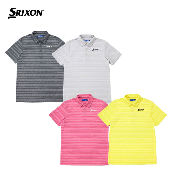 SRIXON（スリクソン） SRIXON（スリクソン）製品。SRIXON 松山英樹プロレプリカモデル メッシュボーダープリントシャツ 24SS RGMXJA16