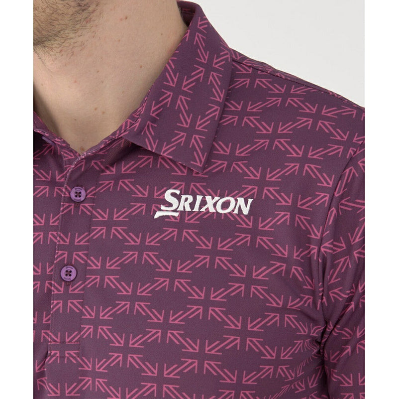 ベストスポーツ SRIXON（スリクソン）製品。SRIXON 松山英樹プロレプリカモデル UJパターンプリントシャツ 24SS RGMXJA18