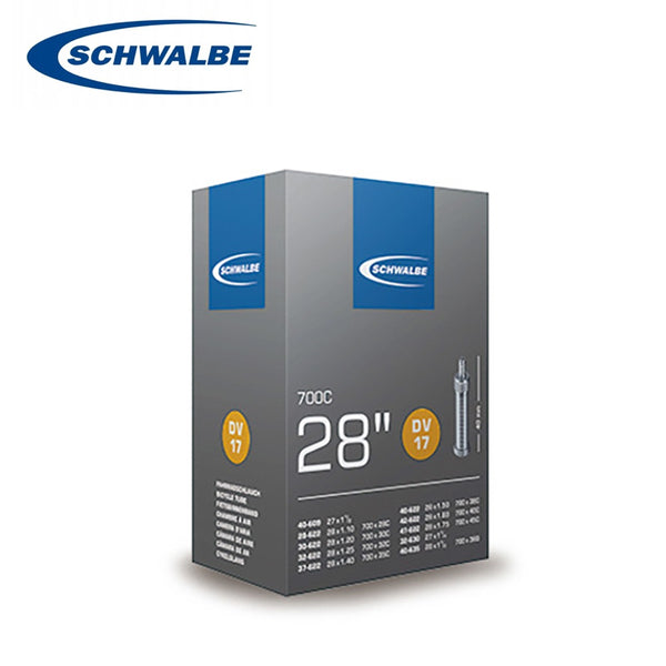 自転車パーツ SCHWALBE（シュワルベ）製品。SCHWALBE チューブ 7DV 箱/英式 40mm 20”/20x1.50/2.40（406）SW-10415611