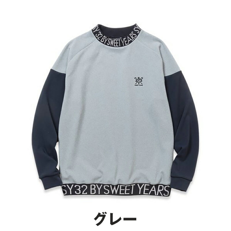 ベストスポーツ SY32 by SWEETYEARS（エスワイサーティトゥバイスィートイヤーズ）製品。SY32 by SWEETYEARS STRETCH SYG LOGO MOCK 24FW SYG-24A024