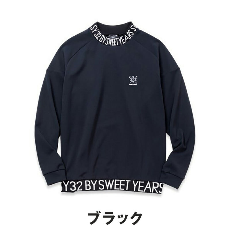 ベストスポーツ SY32 by SWEETYEARS（エスワイサーティトゥバイスィートイヤーズ）製品。SY32 by SWEETYEARS STRETCH SYG LOGO MOCK 24FW SYG-24A024