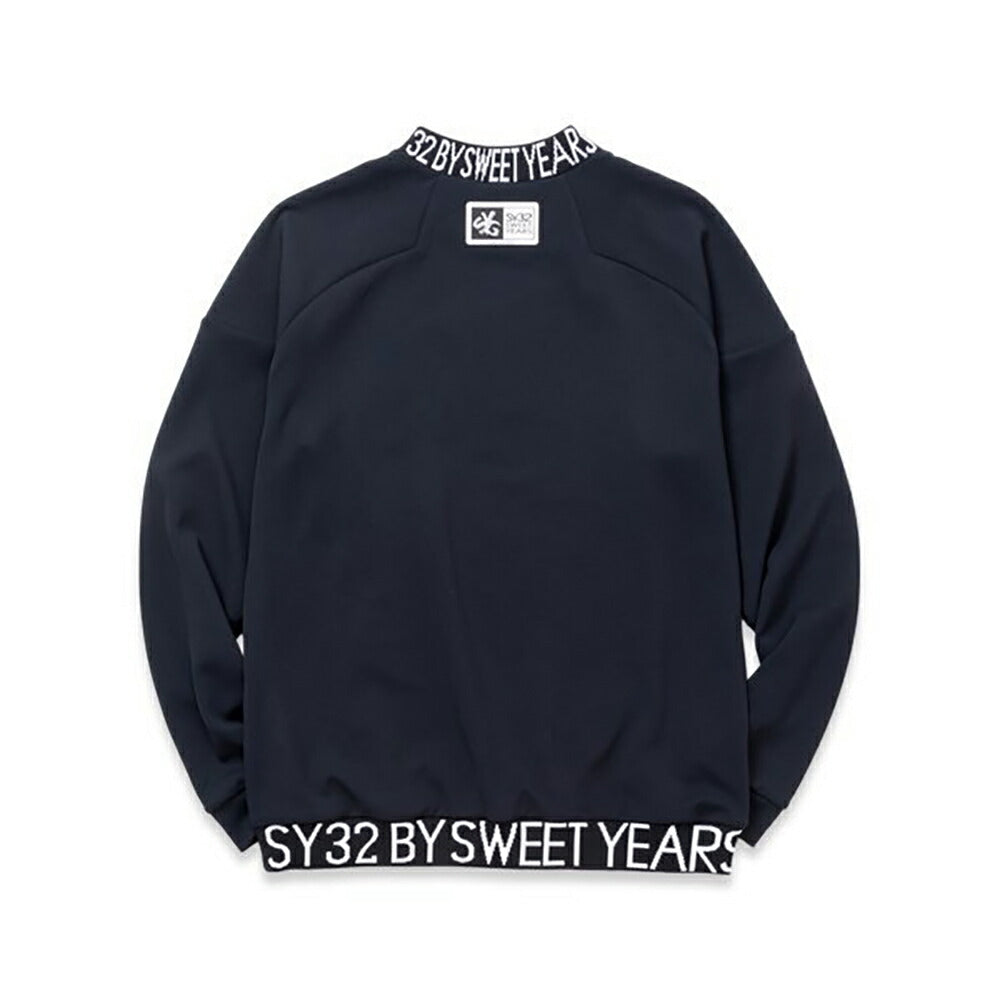 SY32 by SWEETYEARS STRETCH SYG LOGO MOCK 24FW SYG-24A024