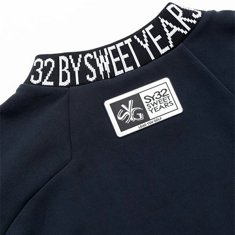 ベストスポーツ SY32 by SWEETYEARS（エスワイサーティトゥバイスィートイヤーズ）製品。SY32 by SWEETYEARS STRETCH SYG LOGO MOCK 24FW SYG-24A024