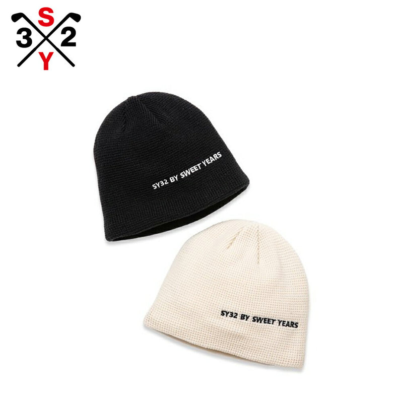 ベストスポーツ SY32 by SWEETYEARS（エスワイサーティトゥバイスィートイヤーズ）製品。SY32 by SWEETYEARS 2WAY KNIT CAP 24FW SYG-24A104