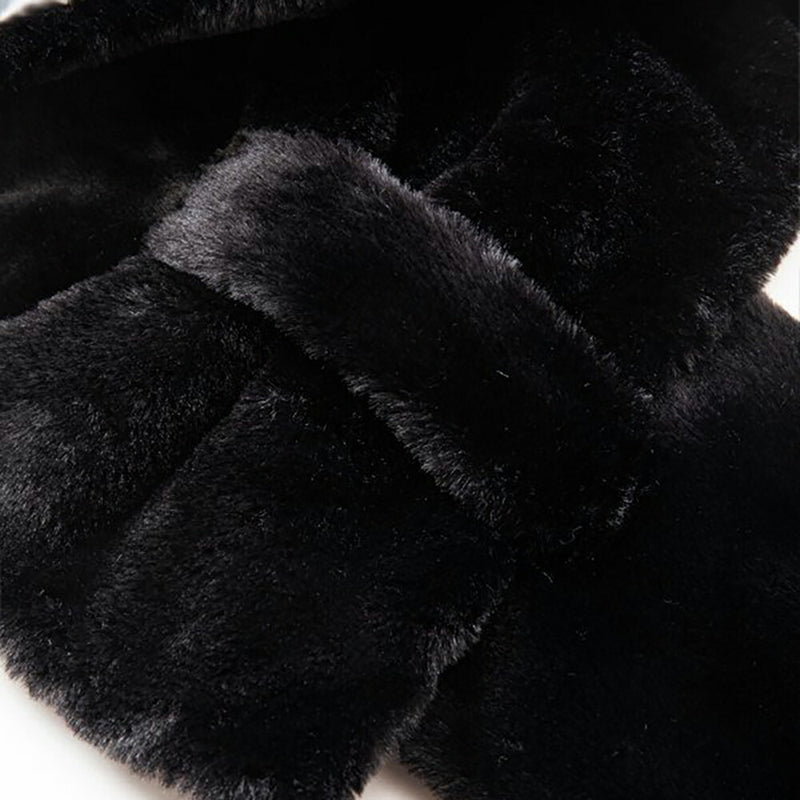 ベストスポーツ SY32 by SWEETYEARS（エスワイサーティトゥバイスィートイヤーズ）製品。SY32 by SWEETYEARS FAKE FUR MUFFLER 24FW SYG-24A108