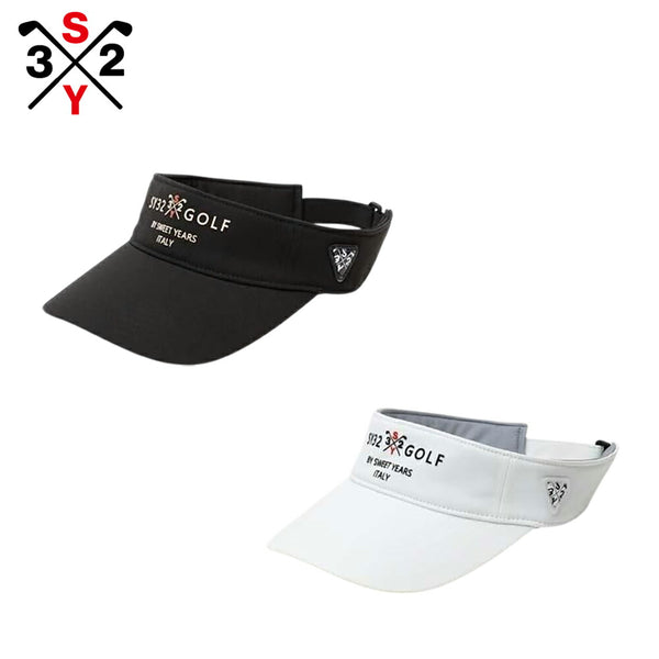  SY32 by SWEETYEARS（エスワイサーティトゥバイスィートイヤーズ）製品。SY32 by SWEETYEARS SYMBOLIC LOGO VISOR 25SS SYG-25SG06