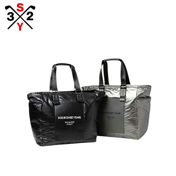  SY32 by SWEETYEARS（エスワイサーティトゥバイスィートイヤーズ）製品。SY32 by SWEETYEARS LUX PATCH BAG 25SS SYG-25SG15