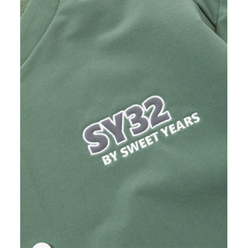 ベストスポーツ SY32 by SWEETYEARS（エスワイサーティトゥバイスィートイヤーズ）製品。SY32 by SWEETYEARS NON COLLAR STORM FLEECE JK 23FW SYG-23A32