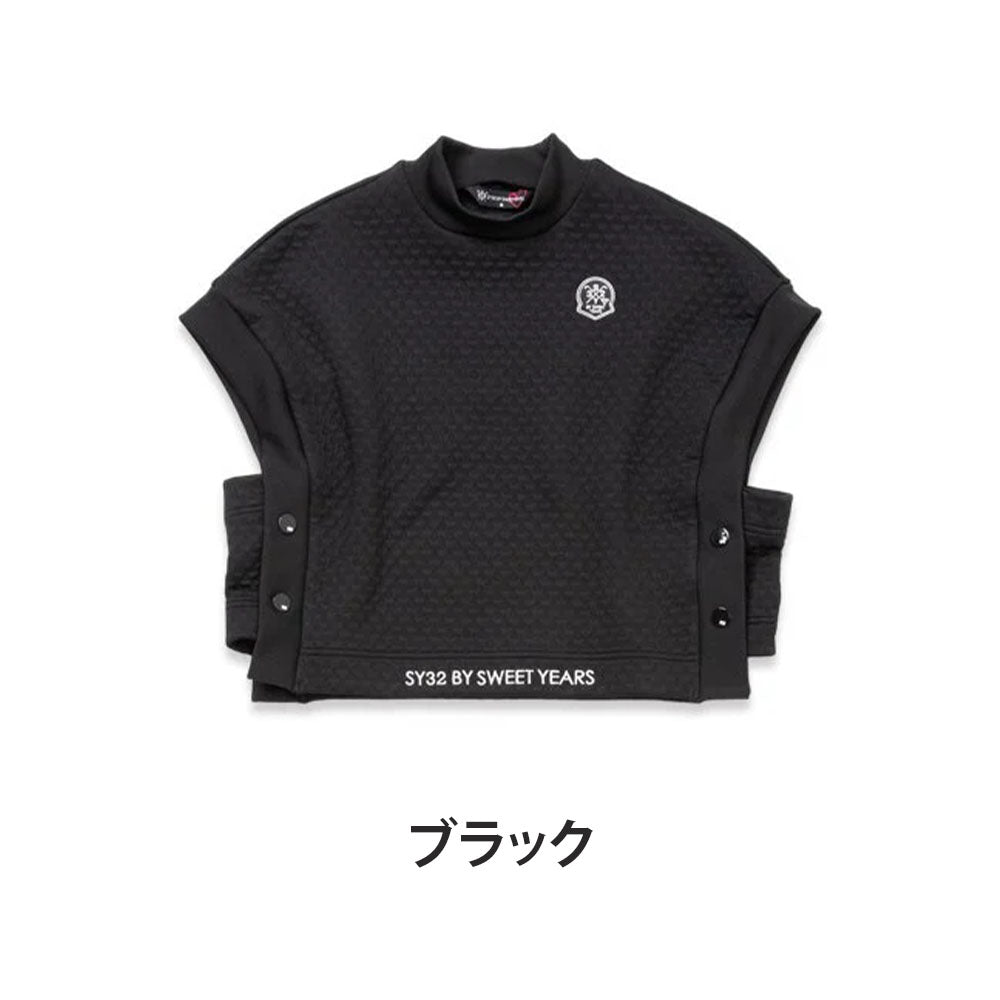 SY32 by SWEETYEARS KNIT JACQUARD VEST 24FW SYG-24A04W | 自転車 