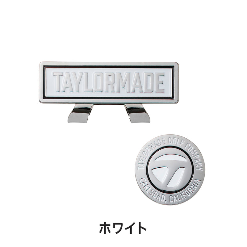 TaylorMade メタルTエンブレム キャップボールマーカー 23FW TL217 