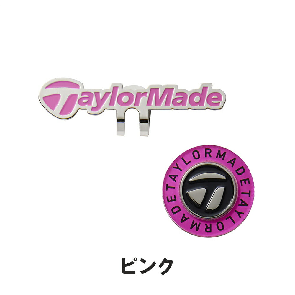 TaylorMade サークルT キャップボールマーカー 24FW TJ140 | 自転車