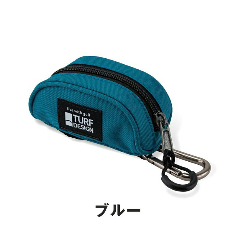 ベストスポーツ TURF DESIGN（ターフデザイン）製品。TURF DESIGN ボールポーチ 25SS TDBP-BE70